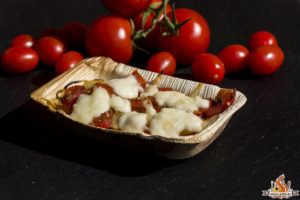 Tomaten Mozzarella Salat vom Grill