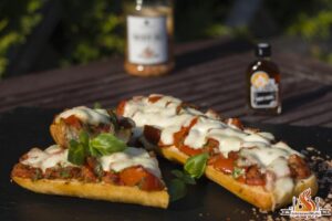 Bruschetta Knoblauchbrot vom Grill