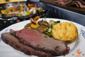 Tafelspitz aus einem echten Lokomotiven Smoker