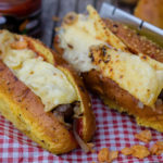 Zwiebel Käse Hotdog vom Over Fired Broiler
