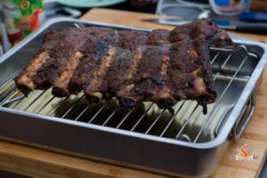 dry aged Beef Ribs vom Gassmoker