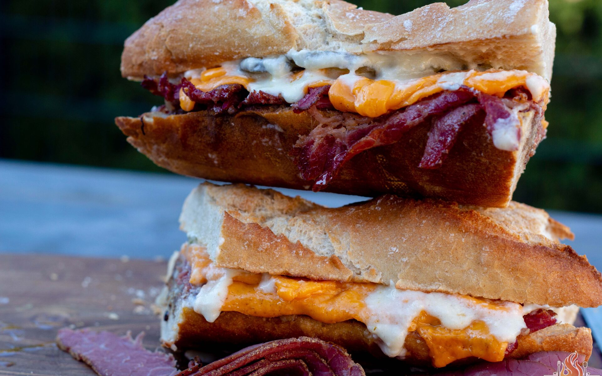 Pastrami Käse Sandwich | Das leckerste Butterbrot aller Zeiten