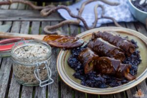 Rinderrouladen aus dem Dutch Oven