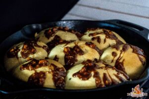 Butter Buchteln vom Grill