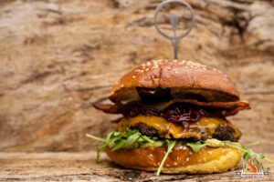 Picanha Burger mit Bacon