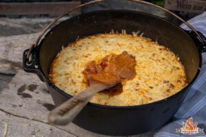 Gyros Metaxa aus dem Dutch Oven