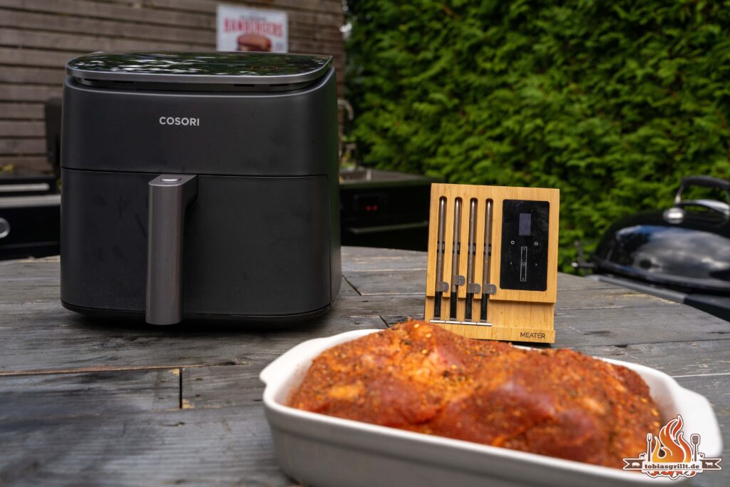 Perfekter Krustenbraten im Cosori 9-in-1 Airfryer XXL