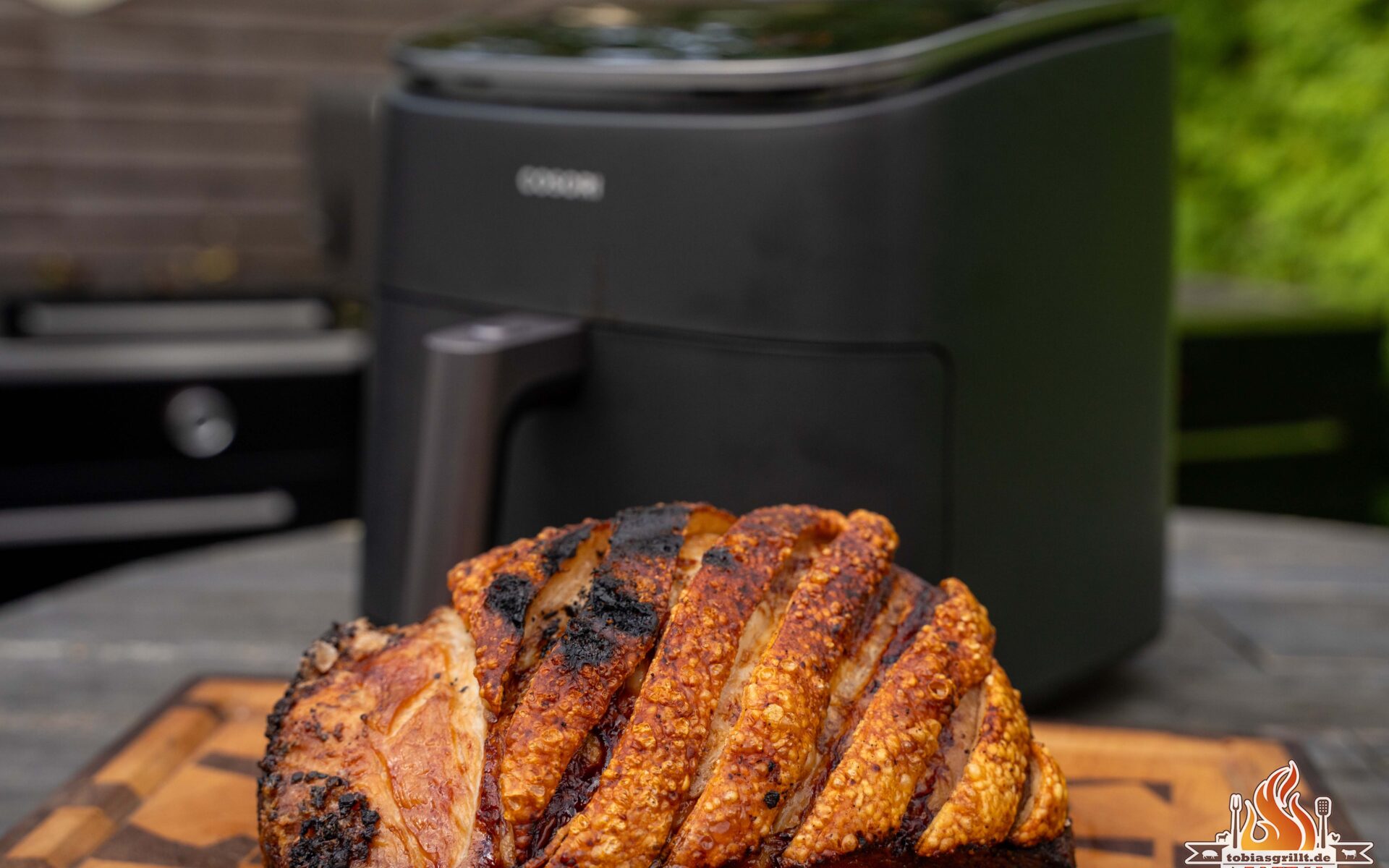 Perfekter Krustenbraten im Cosori 9-in-1 Airfryer XXL