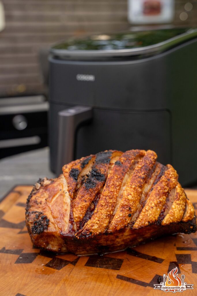 Perfekter Krustenbraten im Cosori 9-in-1 Airfryer XXL