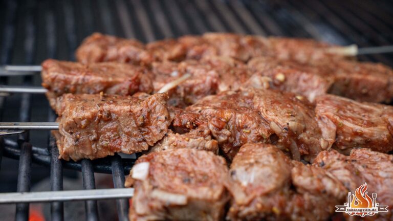 Hüftsteak-Spieße vom Grill – Zart, aromatisch und einfach lecker!