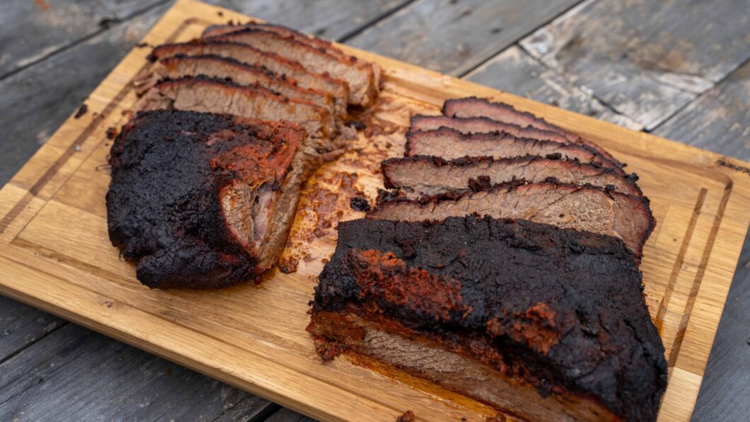 Brisket im Weber Smokey Mountain