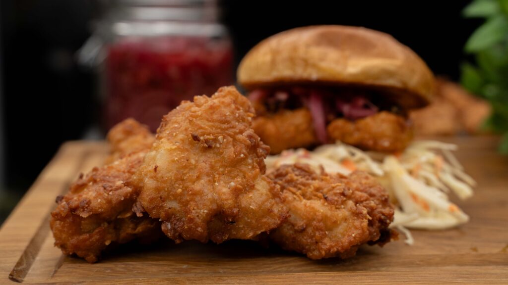 Crispy Chicken mit Pollo Fino