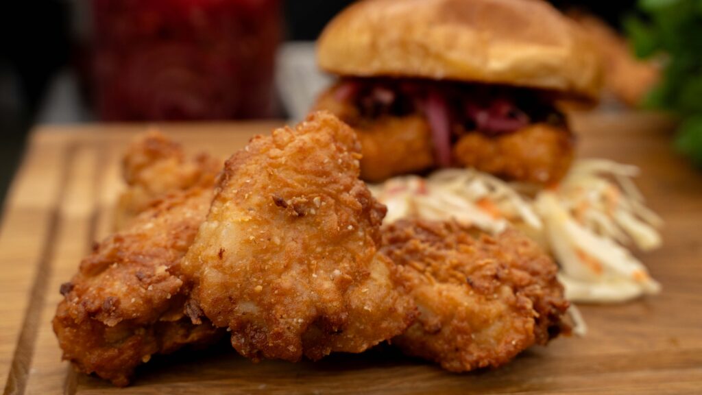 Crispy Chicken mit Pollo Fino