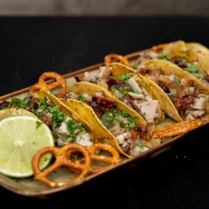 Schweinshaxe Tacos