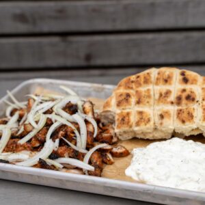 Gyros aus Kachelfleisch